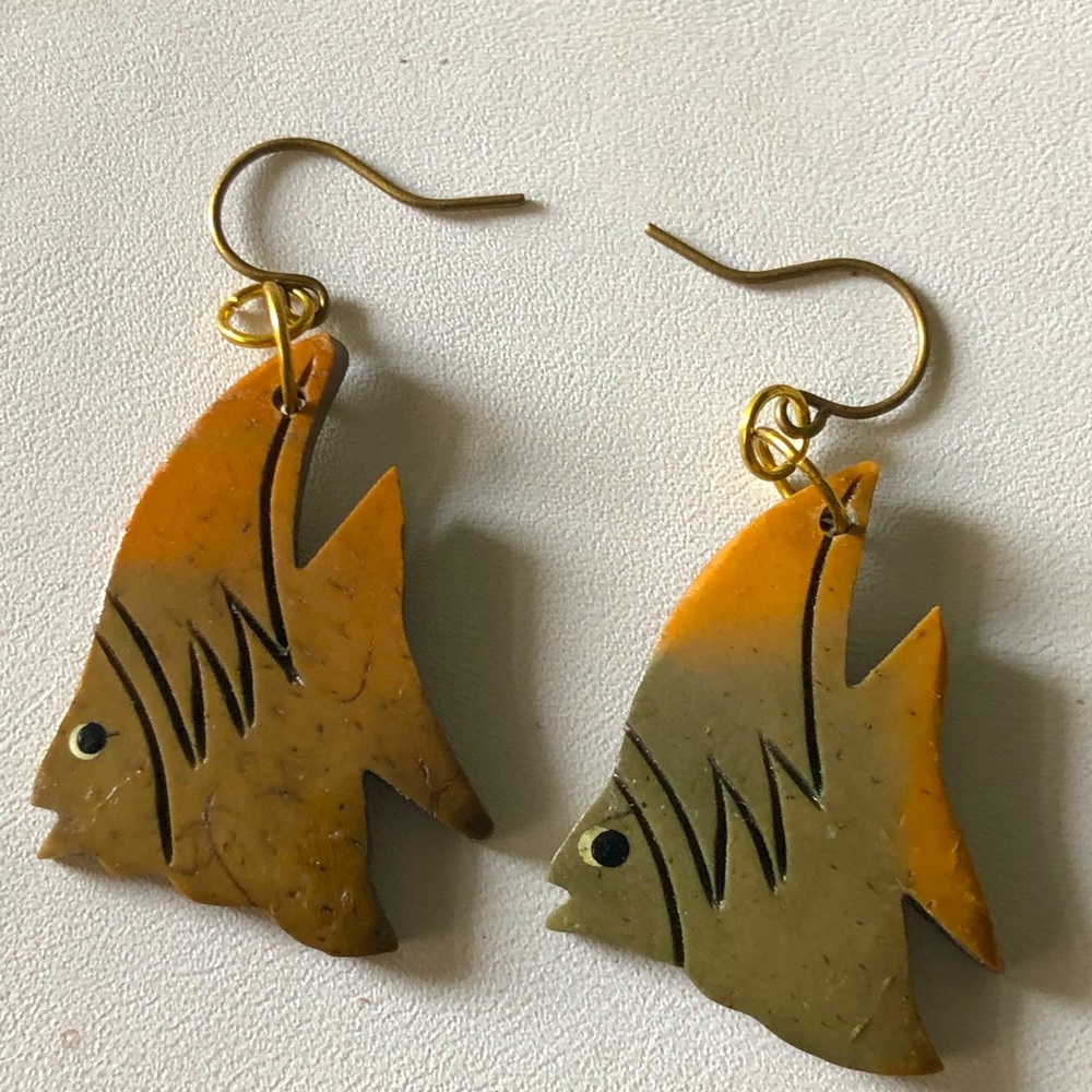 Fish Earrings - image 1